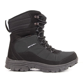 Bottes de neige trekking imperméables noires American Club 1
