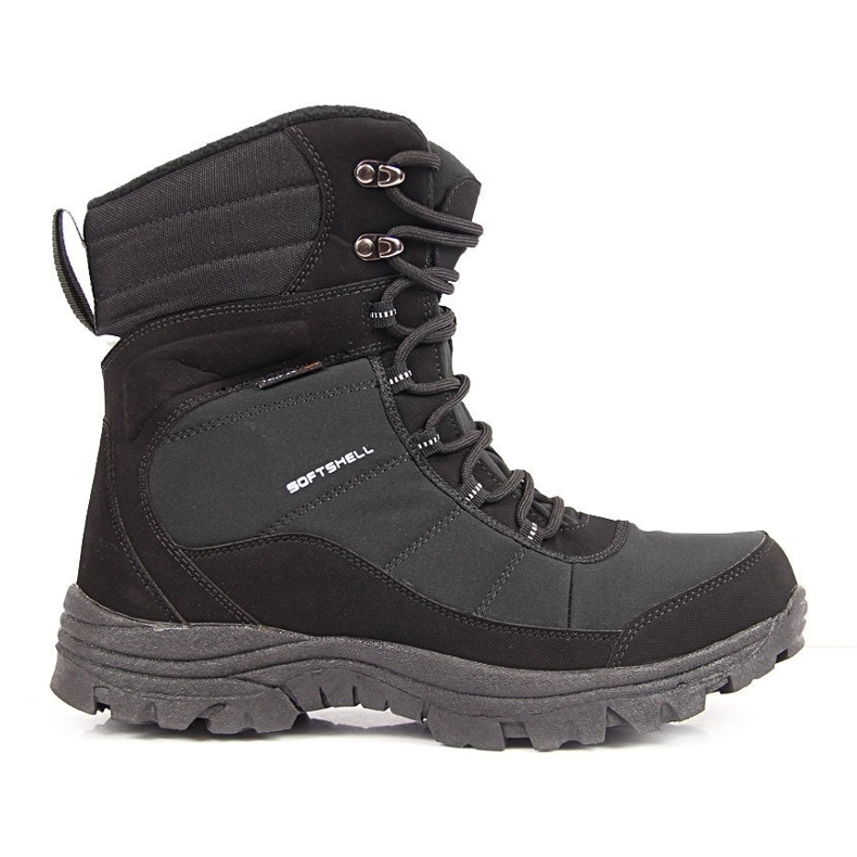 Bottes de neige trekking imperméables noires American Club 1
