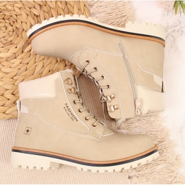 Bottes isolées pour femmes, beige NEWS 2