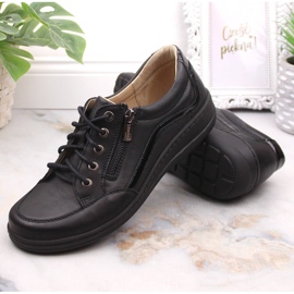 Chaussures confortables pour femmes, Helios noires le noir 2 Chaussures confortables pour femmes, Helios noires le noir 2