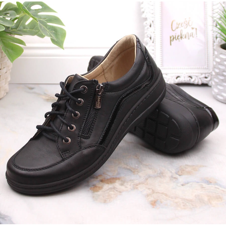 Chaussures confortables pour femmes, Helios noires 2