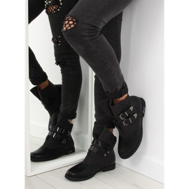 Boots dessus feutre noir X659-1 noir le noir 2