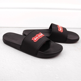 Tongs de sport noires Big Star OO274038 1
