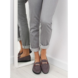 Gris Mocassins gris pour femme S0-204 gris 1 Gris Mocassins gris pour femme S0-204 gris 1