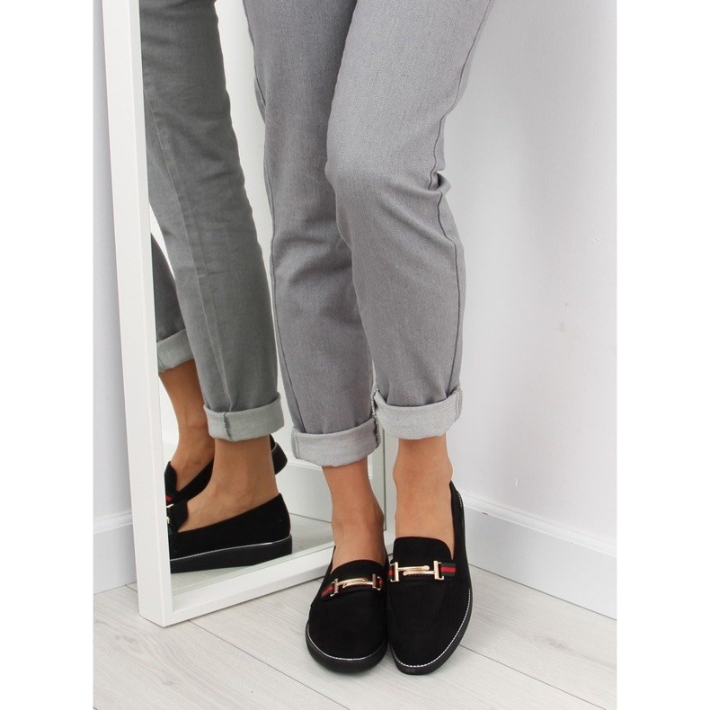 Noir Mocassins femme S0-204 noir le noir 1