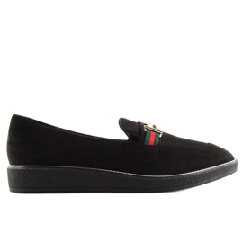Noir Mocassins femme S0-204 noir 2
