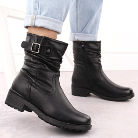 Bottines confortables isolées noires Unisoft pour femmes le noir 5