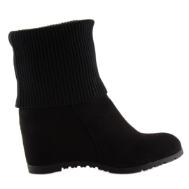 Noir Bottines compensées noires K938 noir le noir 4