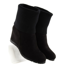 Noir Bottines compensées noires K938 noir le noir 5