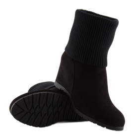 Noir Bottines compensées noires K938 noir le noir 6