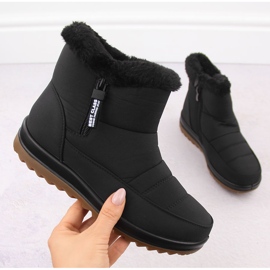 Bottes de neige femme avec fourrure, noir Potocki 66302 le noir 1 Bottes de neige femme avec fourrure, noir Potocki 66302 le noir 1