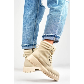 Bottes isolées pour femmes, beige GD-TL51BE 1