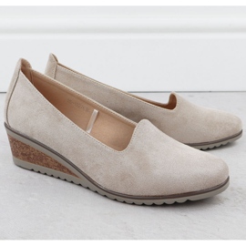 Chaussures pour le daig beige Potocki SZ12276 2 Chaussures pour le daig beige Potocki SZ12276 2