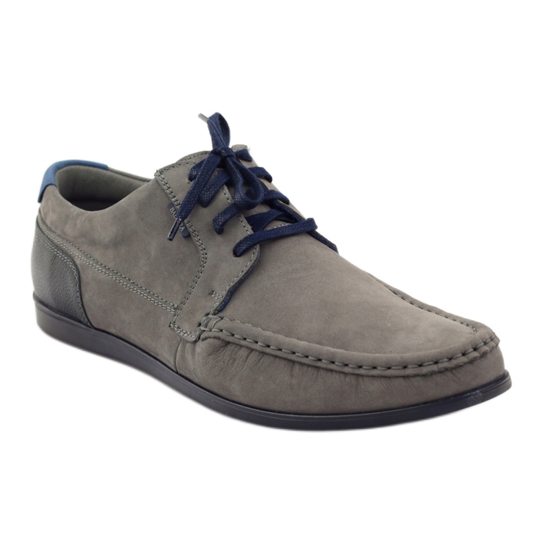 Badura 3175 chaussures de sport grises bleu marine bleu 1