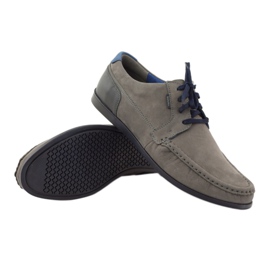 Badura 3175 chaussures de sport grises bleu marine bleu 3