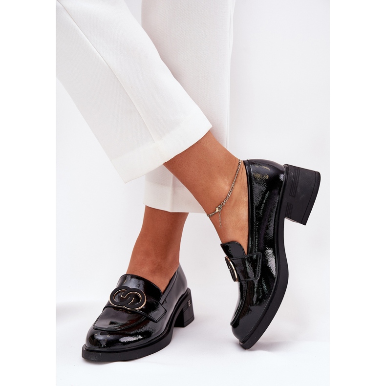 Muisseaux à thèmes en cuir peint Vinceza 18102 noir le noir 2