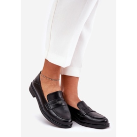 Mocassins élégants pour femmes en cuir naturel de Vinceza 18100 noir le noir 1 Mocassins élégants pour femmes en cuir naturel de Vinceza 18100 noir le noir 1