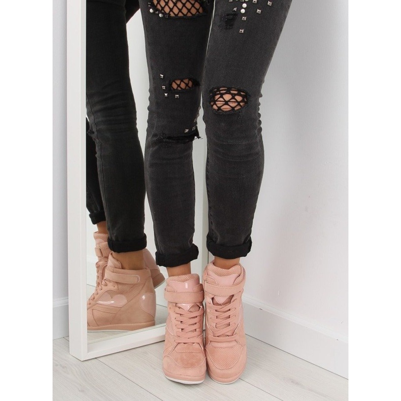 Baskets roses pour femmes 1542 roses 1 Baskets roses pour femmes 1542 roses 1