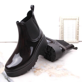 Big Star bottes en caoutchouc W INT1918A noir le noir 14