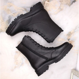 Rieker Bottes en cuir isolées confortables Remonte W RKR622 noir le noir 7