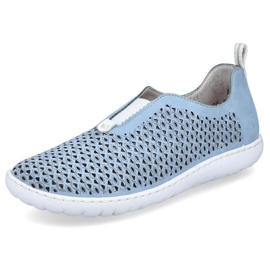 Chaussures ajourées confortables Rieker W RKR653 bleu 26
