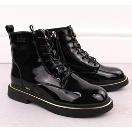 Bottes de femmes Goe int2044 noir le noir 11