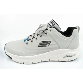 Chaussures de sport masculin Skechers Arch Fit 232200-LGBK Gray gris 2 Chaussures de sport masculin Skechers Arch Fit 232200-LGBK Gray gris 2