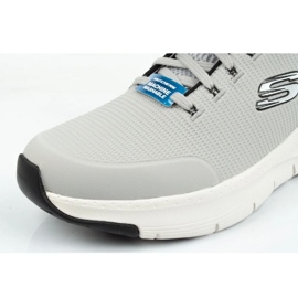 Chaussures de sport masculin Skechers Arch Fit 232200-LGBK Gray gris 4 Chaussures de sport masculin Skechers Arch Fit 232200-LGBK Gray gris 4