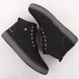 Chaussures, baskets Big Star OO174559 jaune 7