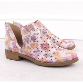 M.Daszyński M. Daszyński Bottes SA62-102 Openwork violet 10