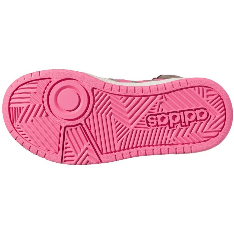 Chaussures Adidas Hoops Mid 3.0 K IF7739 beige 2