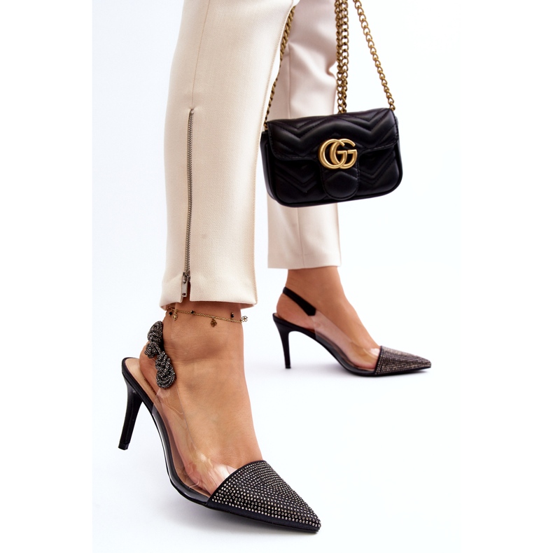 D&A Talons hauts avec mr1966-11 noir le noir 4