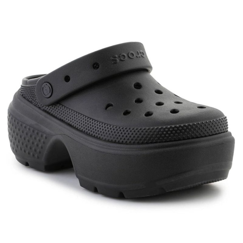 Tongs Crocs Stomp Clog 209347-001 le noir 2