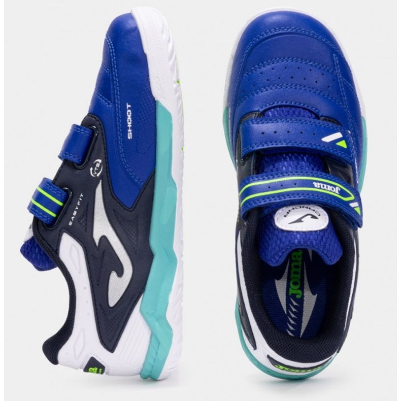 Joma Cancha 2504 dans CAJS2504inv Chaussures de football bleu 1