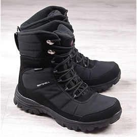 Bottes de neige trekking imperméables noires American Club 2