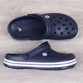 Chaussons enfant bleu marine American Club 1