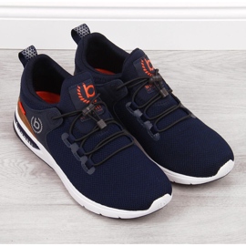 Chaussures de sport masculines Bugatti bleu marine JJ153028 1
