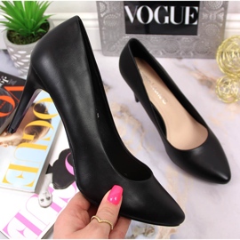 Escarpins à talons Sergio Leone noirs le noir 2