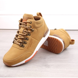 Chaussures homme en cuir Bustagrip jaunes 1 Chaussures homme en cuir Bustagrip jaunes 1