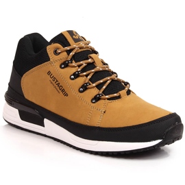 Chaussures en cuir pour hommes, jaune Cruiser Bustagrip 2