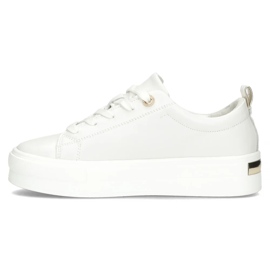 Sneakers en cuir Filippo DP3533 / 25 Wh blanc 2
