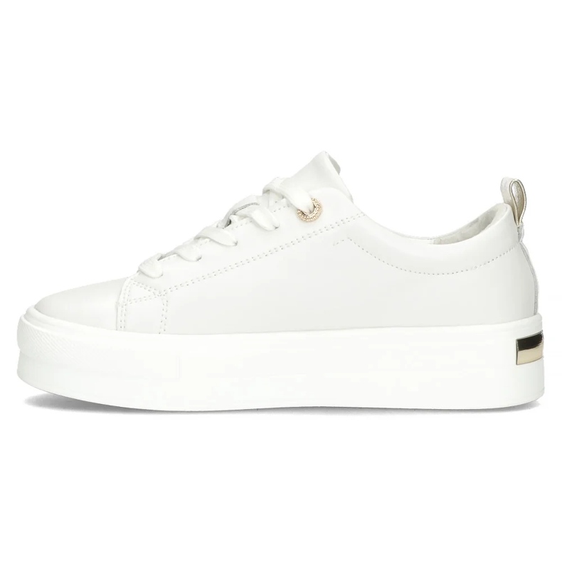 Sneakers en cuir Filippo DP3533 / 25 Wh blanc blanche 2