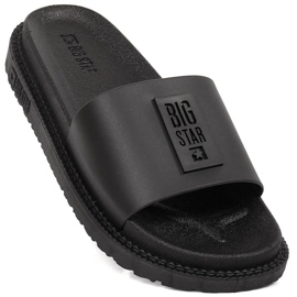 Chaussons compensés noirs pour femmes Big Star LL274429 1