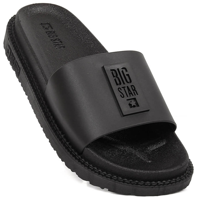 Chaussons compensés noirs pour femmes Big Star LL274429 1