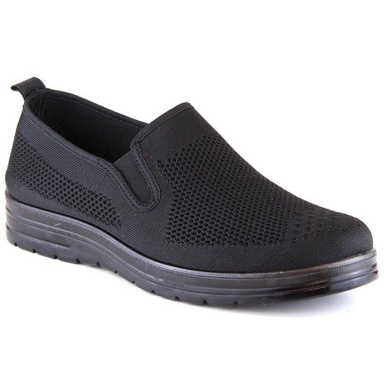 News 1022 chaussures à enfiler noires pour hommes 2