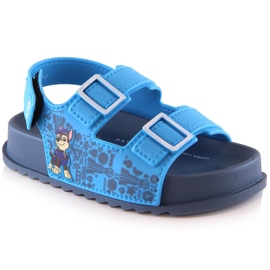 Sandales confortables pour enfants parfumées bleu Paw Patrol Zaxy JJ385017 07GR21BR 2