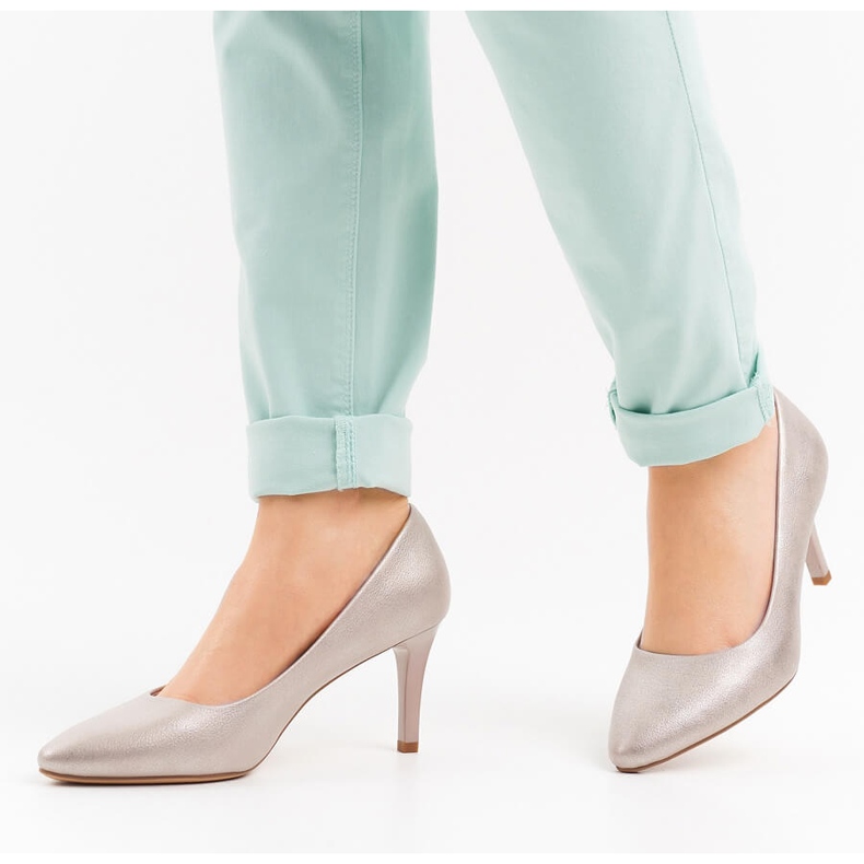 Escarpins femme Sergio Leone 1336 dorés d'or 1 Escarpins femme Sergio Leone 1336 dorés d'or 1