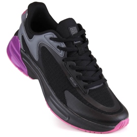Chaussures de sport femme, baskets noires Big Star LL274335 le noir 1 Chaussures de sport femme, baskets noires Big Star LL274335 le noir 1