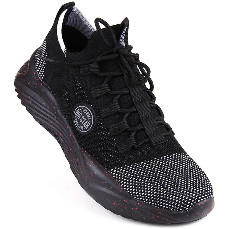 Chaussures de sport noires Big Star LL274684 1