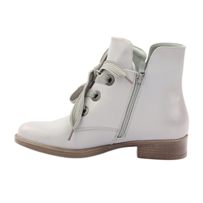 Bottes Sergio Leone 300 argent métallisé gris 2